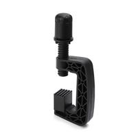 Juodas vairo sistemos tvirtinimo spaustukas, skirtas Logitech G25 G27 G29 G920 G923 Driving Force GT vairo sistemoms