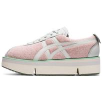 Onitsuka Tiger Pokkuri Sneaker Pf Fabric Durable Height Increasing Low Top Skate Shoes Women sneaker Pink 1182A183-700 37.5 gray