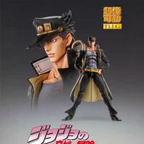 Jojo'S Bizarre Adventure Kujo Jotaro Star Platinum Anime Figure Model Statue Collection Desktop Decoration Car Ornament Toy Gift