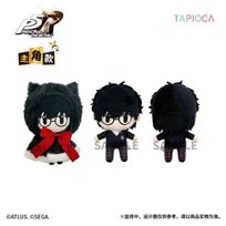 Tapioca Persona 5 Royal Plush Doll Soft Stuffed Anime Collectible Merchandise For Anime Fans Room Decor Display Cute Plush Toy black