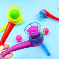 Žaislai Vaikams Vaikams, 2/4/8 vnt. Plaukiojantis Pūtimas Kamuoliukas – Streso Malšinimas  Balanso Žaidimas Gimtadienio Šventei, Plastikiniai Vamzdeliai Kamuoliukai Dovana, Žaidimų Rinkinys blue