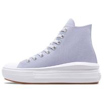 Converse Chuck Taylor All Star Move Platform Fashion Versatile High Top Canvas Shoes Women sneakers Lilac-Purple A08294C 39.5 gray