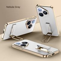 For Huawei Pura 80 80 Pro 80 ProPlus 80 Ultra Full Lens Protection Case with Stand Retractable Wrist Strap Shockproof Phone Case For Pura 80 ProPlus raudona