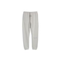 Fear Of God Essentials Fleece SS21 Solid Color Drawstring Logo Sweatpants Unisex Bottoms Cement-Gray FOG-SS21-678 XL