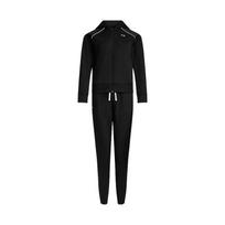 Under Armour Rival Tricot SS25 Slim Fit Comfortable Simple Casual Set Women sets Black 6001966-001 M black