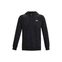 Under Armour Rival Fleece Hoodie Solid Color Fleece Pullover Sweatshirt Men hoodies Black 1379861-001 XXL black