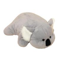 Pilvuko lėlė pliušinė sveriama pliušinėmis žaislų panda, lapė, koala nerimo malšinimui, miego palaikymui, glostymui, kūno pagalvė vaikams, suaugusiems, dovana, dekoras 45cm Koala white