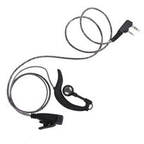 2 Pin Walkie Talkie Earpiece Headset with PTT MIC Earphone Walkie Talkie Headset Multifunctional Accessories for BAOFENG