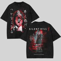 Silent Hill f Shirt: Horror Game Shirt L black