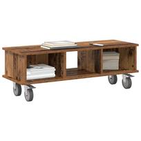 TV Stand Reclaimed Wood Look 100 x 35 x 35 cm Engineered Wood