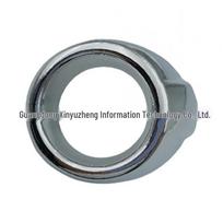 Electroplated Fog Light Housing for 2009 Ford Fiesta, Left & Right (8A61-15A223AB, 8A61-15A222AB) gray