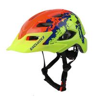 Kids Bike Helmet One-Piece Molded Safety Cycling Outdoor Sports Adjustable Fit Small black