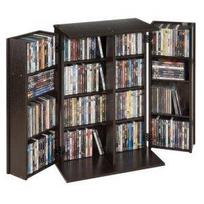 VEVOR Medijos laikymo spintelė, 4 pakopų DVD lentyna-organizatorius, 610 x 368 x 846 mm Daugialypės terpės laikymo organizatorius CD, DVD, knygoms, žaidimams 61 x 36.8 x 84.6 cm