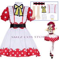 Season 2 Anime Oshi No Ko Arima Kana Cosplay Costume Cute Strawberry Princess Dress Suit Woman Maid Lovely Party Suit L black