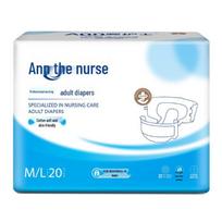 Anhu Shi Medvilninės Minkštos Suaugusiųjų Lipnios Sauskelnės white