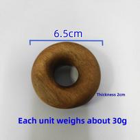 Vintage Wooden Food Bag Clips - Solid Wood Seal Clips for Snacks - Walnut & Beech Clamps for Office & Kitchen