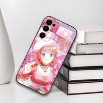 N-Nino N-Nakano Anime Phone Case For Samsung S25,S24,S21,S22,S23,S30,Ultra,S20,Plus,Soft Silicone Black Cover Samsung S20plus5G black