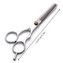 Hairdressing scissors professional hairdressing tools for barbers, hair thinning scissors, stainless steel hairdressing scissors gray