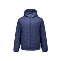 Skechers Solid Color Windproof Warm Breathable Wear-Resistant Cotton Jacket Unisex jackets L425U104-00DU XS blue