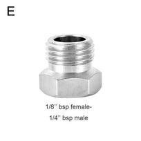 1Pc Airbrush Adaptor Fitting Accessories Replacement Part Coupling Connector Tool For Compressor And Air Brush Hose E white