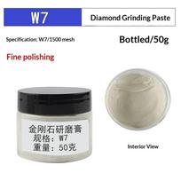 1Pcs Mirror Finish Diamond Paste Compound Lapping Polishing Paste  for Glass Jade Ceramic Watch 50g W0.5
