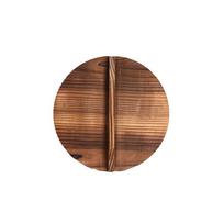 Chinese Anti-Scalding Anti-Overflow Solid Wood Pot Lid Iron Pot Handmade Fir Pot Cover Kitchen Cookware