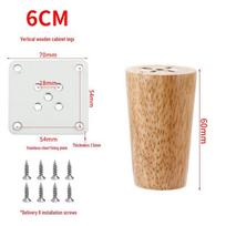 Solid Wood Furniture Legs: Cabinet, Coffee Table, Sofa, TV Stand & Bedside Table Support Legs