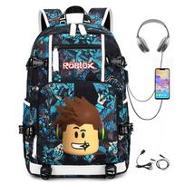 Hot Selling Game-Themed Outdoor Travel Bag Large Capacity with USB Hiking Backpack Free size