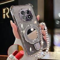 Blizgantis Veidrodinis Laikiklis Apyrankė Telefono Dėklas Skirtas Samsung Galaxy Note 20 Ultra Note 10 Plus Minkštas Silikoninis Atsparus Smūgiams Stovas Dangtelis Samsung Note 10Plus gray