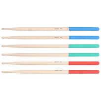 3 Pairs 5A Wood Drumstick Pack Set Kit NonSlip Music Instrument Accessory for Adults Kids beige