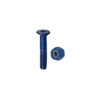 Skateboard Screw Longboard Skate Board Bridge Bolts Nuts Outdoor Skateboarding Hardware Replacement Spare Parts raudona