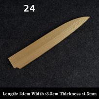 Japanese Yanagiba Fish Cutter Scabbard Of Sushi Special Protect The Knife Set Blade Protector Blade Holder Wooden Scabbard gray