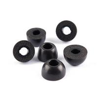 3 poros atminties putų ausų antgalių Samsung Galaxy Buds Pro belaidėms ausinėms 3 Pairs black