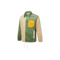 PUMA Cord Coach Jacket Green Men's 534752-67 L beige