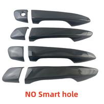 For LEXUS RX350 RX270 RX450h IS200t IS250 IS300 IS350 2010 - 2025 Gloss Black Carbon Door Handle Covers Car Stickers Accessories Left-hand drive black