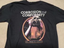 Corrosion of Conformity Gift For Friend Black T-Shirt Cotton L gray