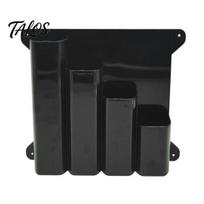 Workshop Fastener Organizer Cable Tie Rack, with Four Compartments, Wall Mounted Management Rack Storage System, in Garages And Workshops Commercial juoda