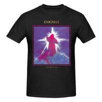 Enigma MCMXC a.D. Jesus Christ Religious Art T-shirt S blue