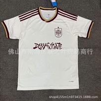 Mens Soccer Jersey 2026 Spain National Team Replica - Yamal 19 Pedri 20 Williams 17 Short Sleeve Match Kit Large white