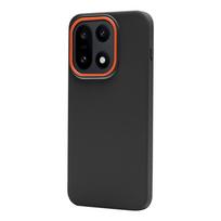 Fashion Matte Rock Sand Texture Hard PC Case For OnePlus 15 15R 13 13R 13S Magnetic Wireless Charging Hit Color Lens Frame Cover OnePlus 13s white