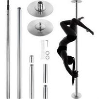 VEVOR Professional Dancing Pole, Spinning Static Dancing Pole Kit, Portable Removable Pole, 45mm Heavy-Duty Stainless Steel Pole 281 x 23 x 23 cm