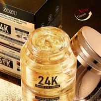 24k Gold Hyaluronic Acid Eye Cream Anti Dark Circles Eye Bags Firming Moisturizing Eyes Skin Care Prodcuts 1 piece brown