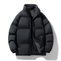 Winter Men's Solid Color Parkas Casual Warm Men's Jacket Parkas Male Coats XXXXXL