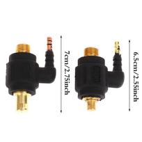 Aukštos kokybės M16 TIG degiklio suvirinimo dujų adapterio veržlės jungties jungiklis DKJ10-25 DKJ35-50 TIG suvirinimo adapterio eksploatacinės dalys įrankio dalys 1025