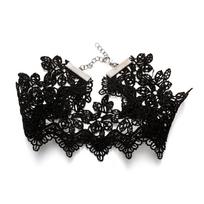 Classic Gothic Tattoo Lace Choker Women Necklace 1 Piece Stretch Velvet women necklace jewelry gift N002 juoda