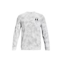 Under Armour Rival Sweatshirts Men's White Crew Neck Moderate Regular 1377186-100 XL balta