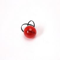 Light Up Clown Red Nose Dress-up Stage Performances Glowing Clown Nose Halloween Flashing Light Glowing Red Nose raudona