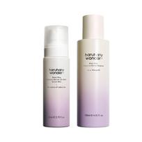 Haruharu Wonder Black Rice Probiotics Barrier 2% NAD+ Serum Mist 80ml + Probiotics Barrier Essence 120ml 2-Piece Set white