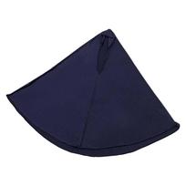 Breathable Jersey Solid Color Instant Hijab Four-Way Stretch Full Coverage Women Khimar Skin-Friendly Anti-Slip Design blue