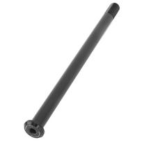 Bike Thru Axle Aluminium Alloy Hollow Front Hub Thru Tube Light Weight Bike Parts for Road Bikes Off Road Bikes Dia 12x192LxM12(P1.75)x22L gray